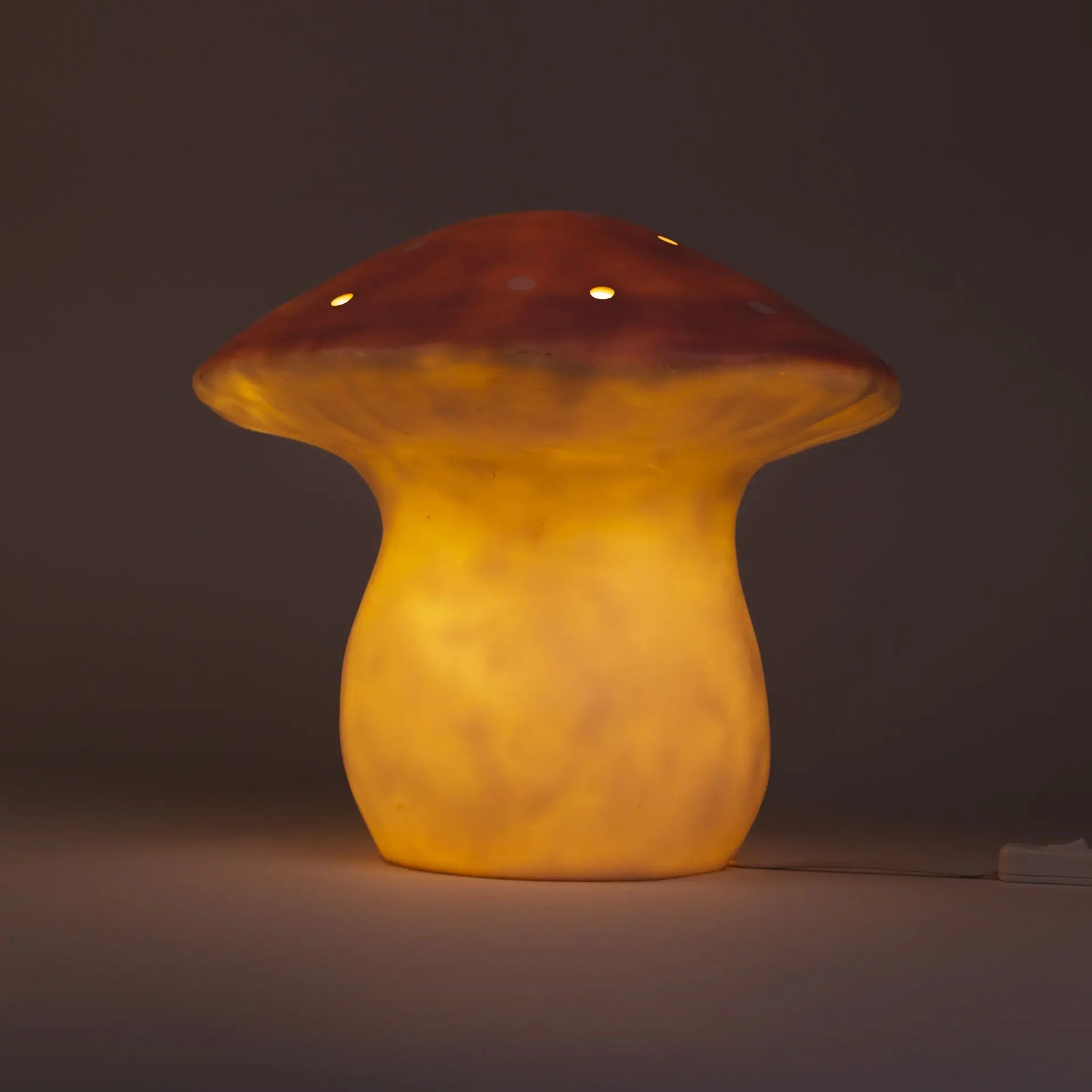 Große Nachtlampe Pilz Rosa