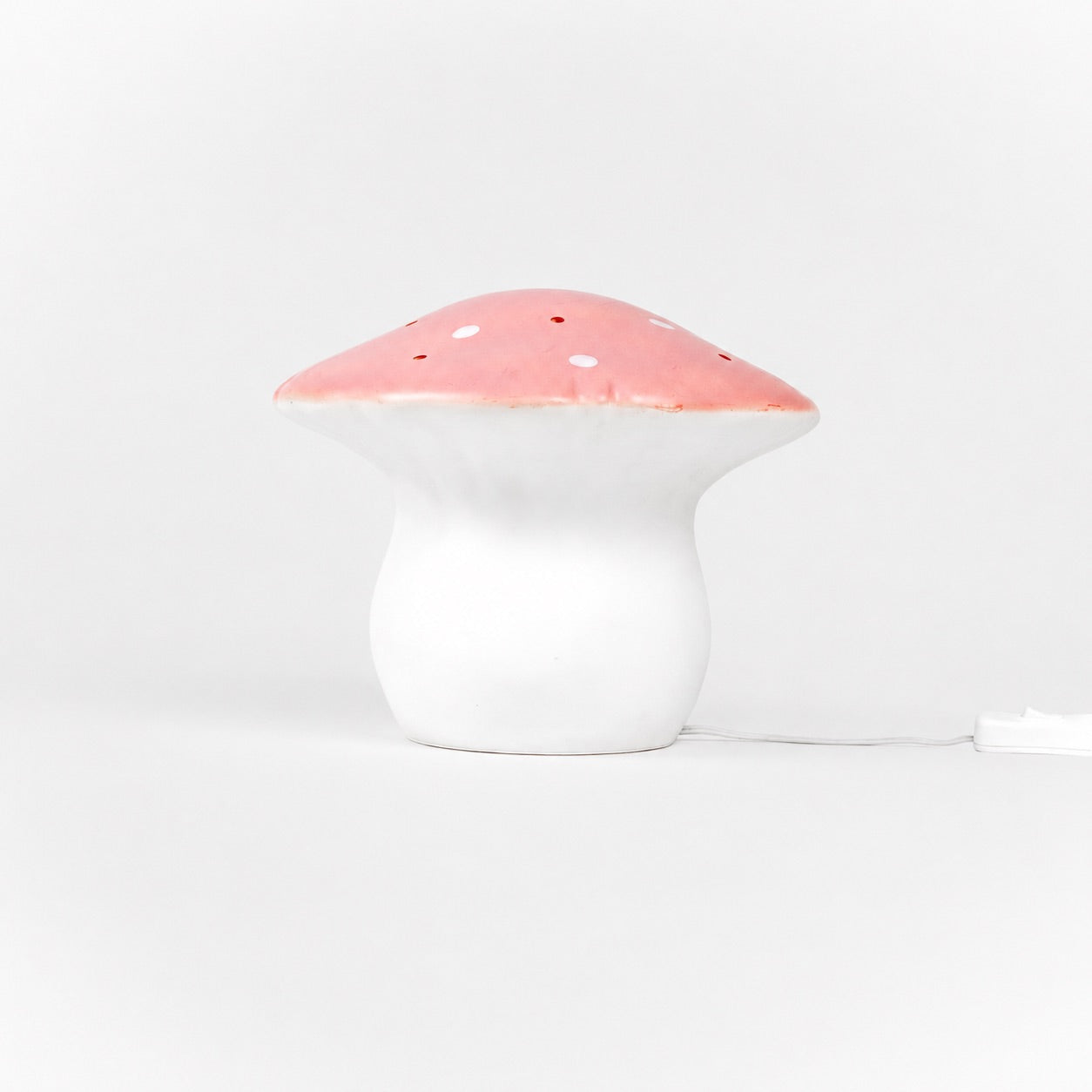 Mittlere Nachtlampe Pilz Rosa