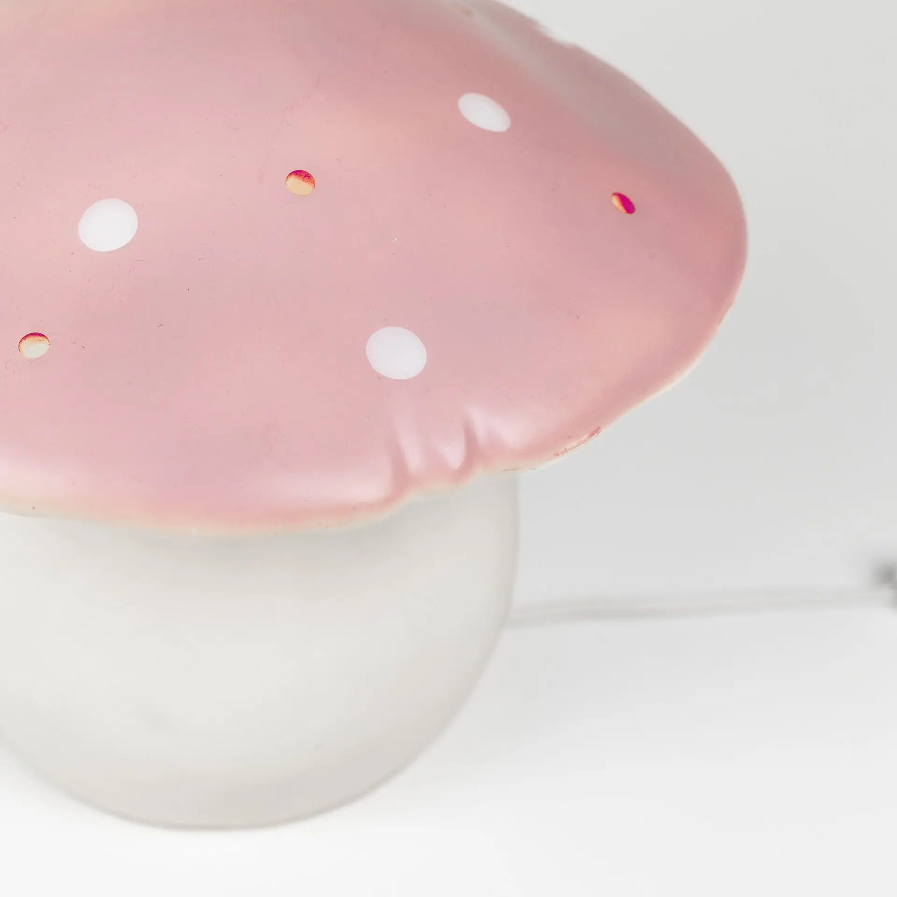 Mittlere Nachtlampe Pilz Rosa