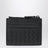 Zip Card Case in Black Intrecciato Leather