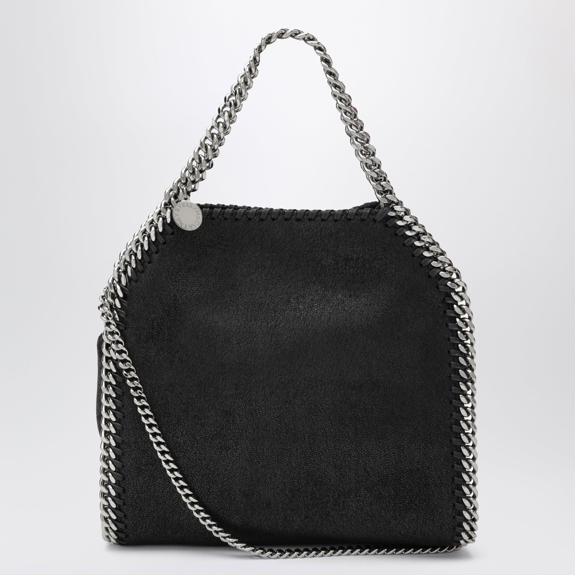 Sac Falabella Mini Tote noir/argent