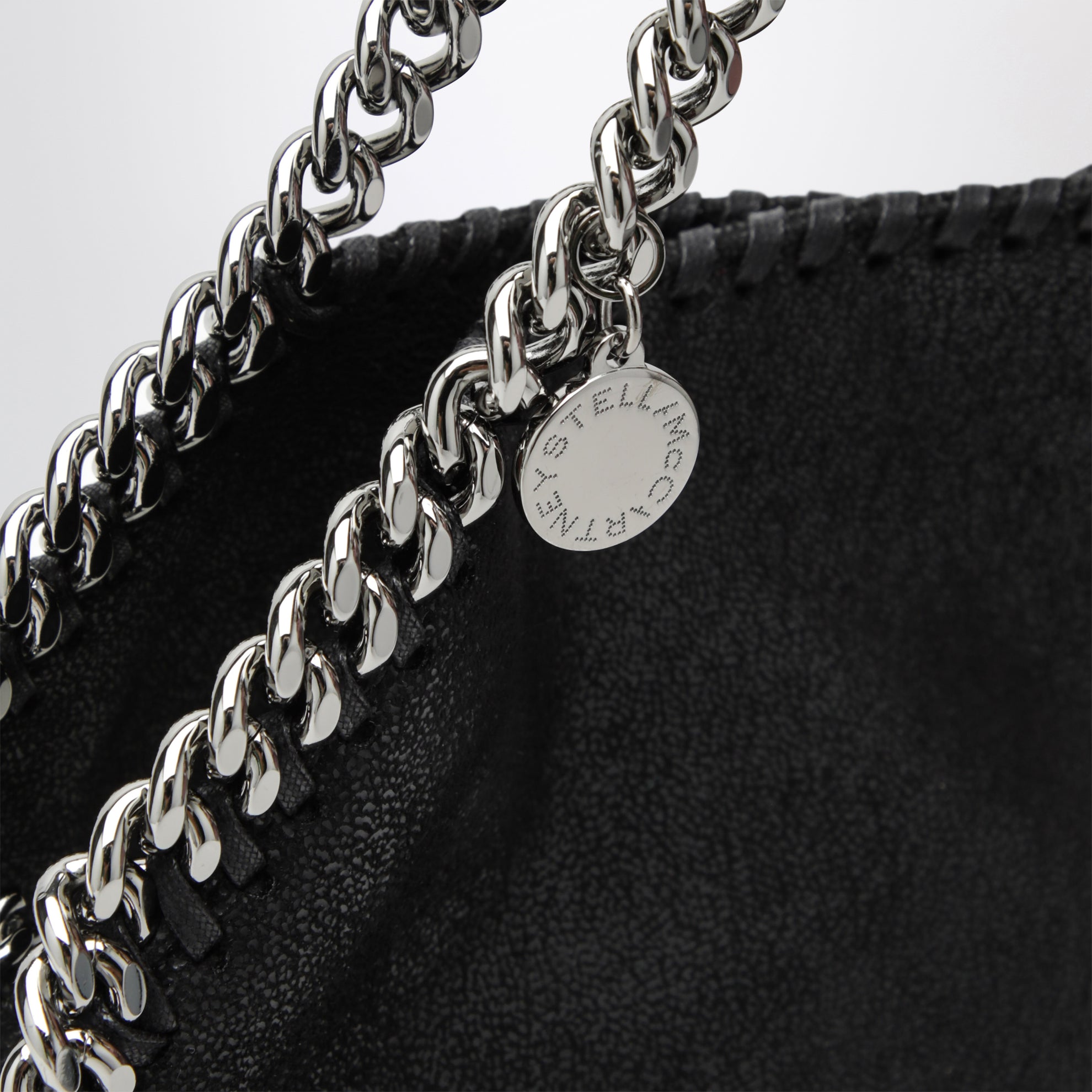 Sac Falabella Mini Tote noir/argent