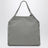 Mini Falabella tote bag in light grey