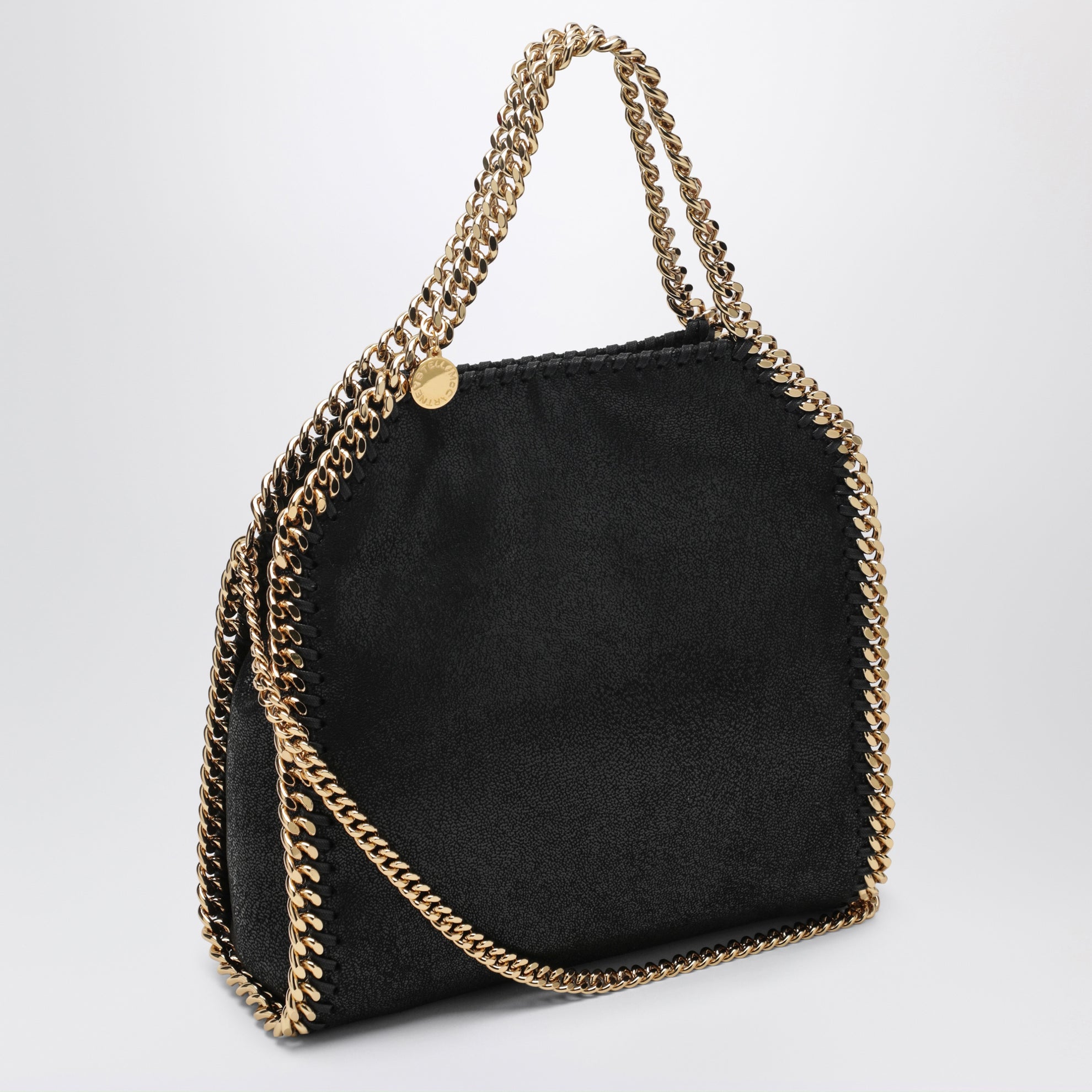 Black/gold Falabella Mini Tote bag