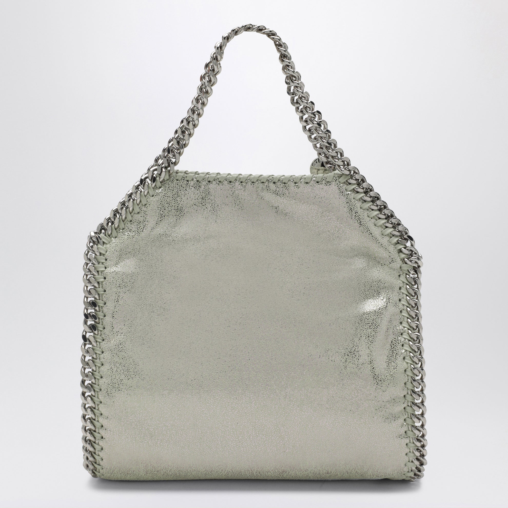 Borsa Tote mini Falabella verde lime chiaro