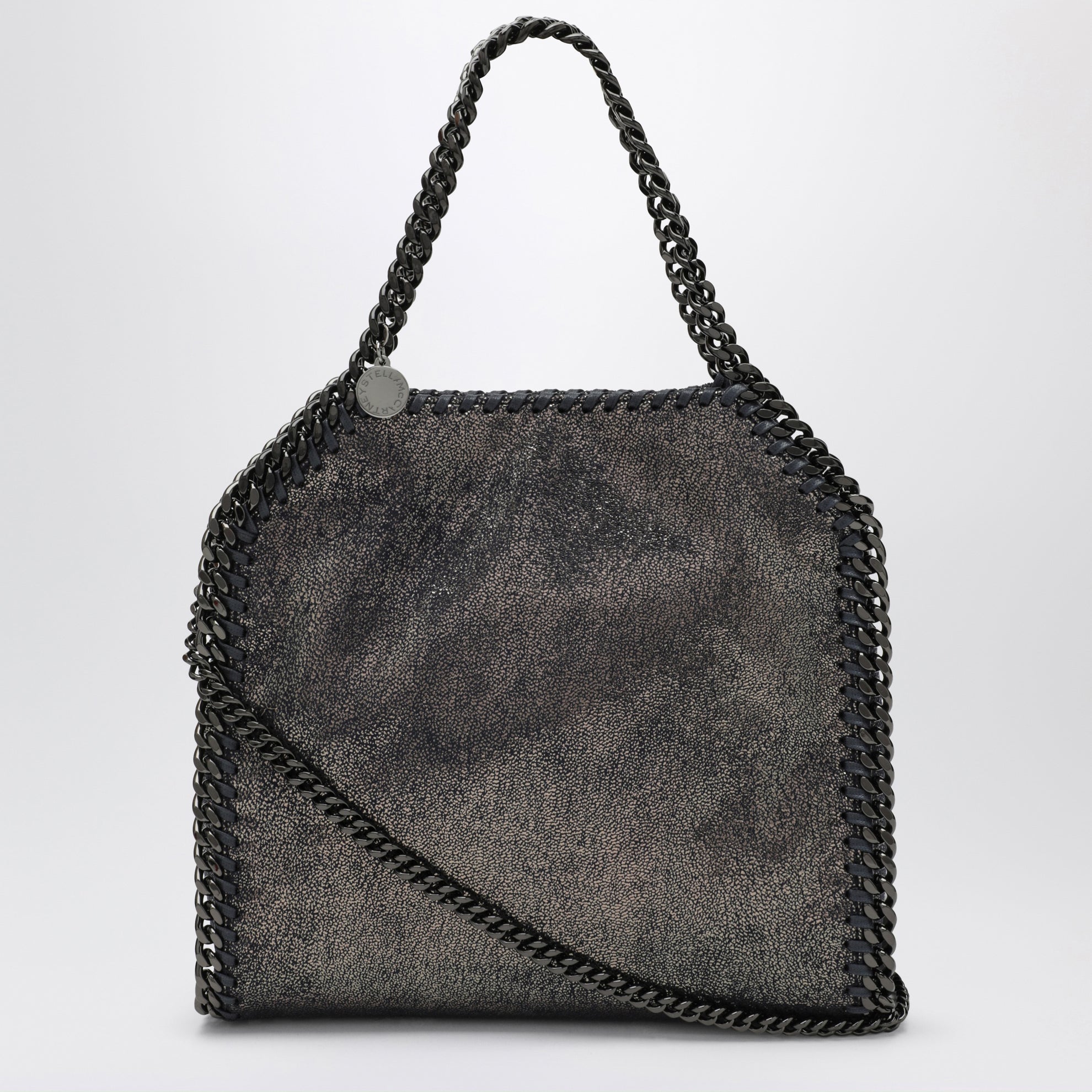 Falabella dark navy mini tote bag