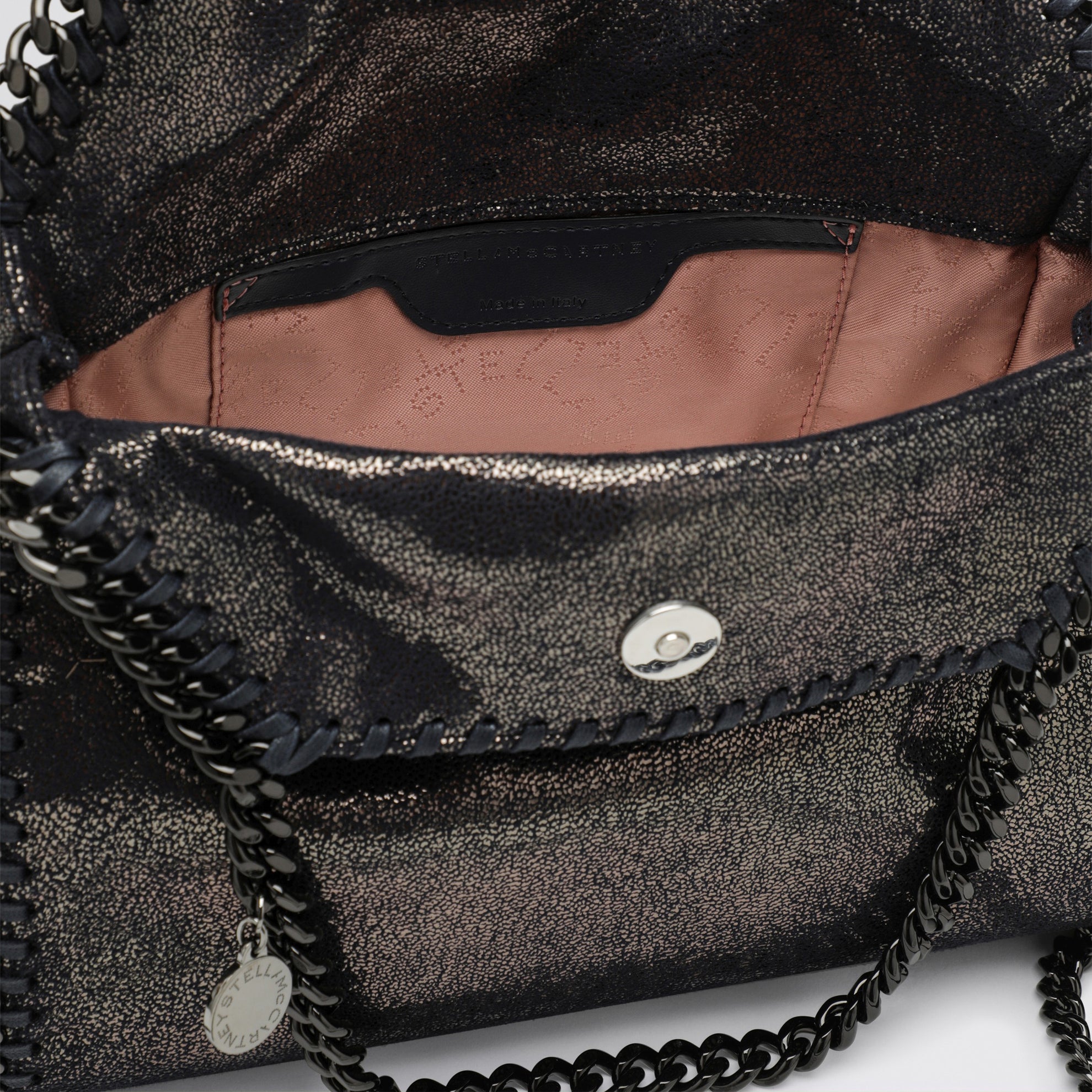 Falabella dark navy mini tote bag