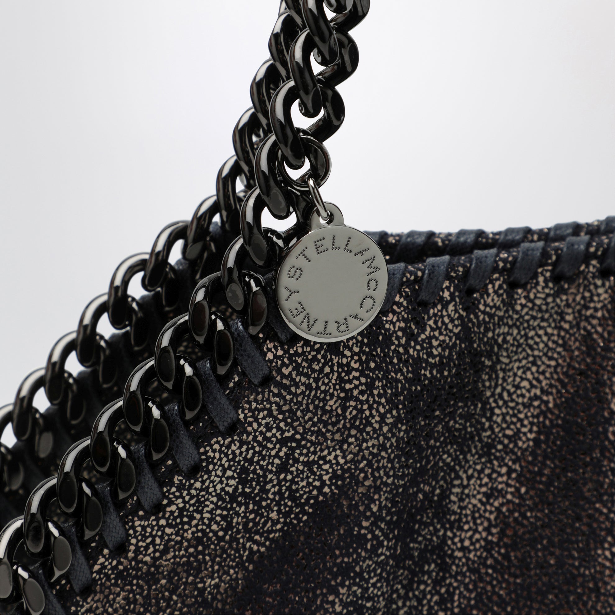 Falabella dark navy mini tote bag