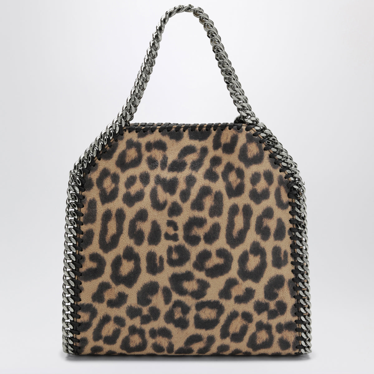 Borsa mini Falabella motivo leopardato