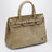 Beige bag in recycled vintage Carhartt fabric