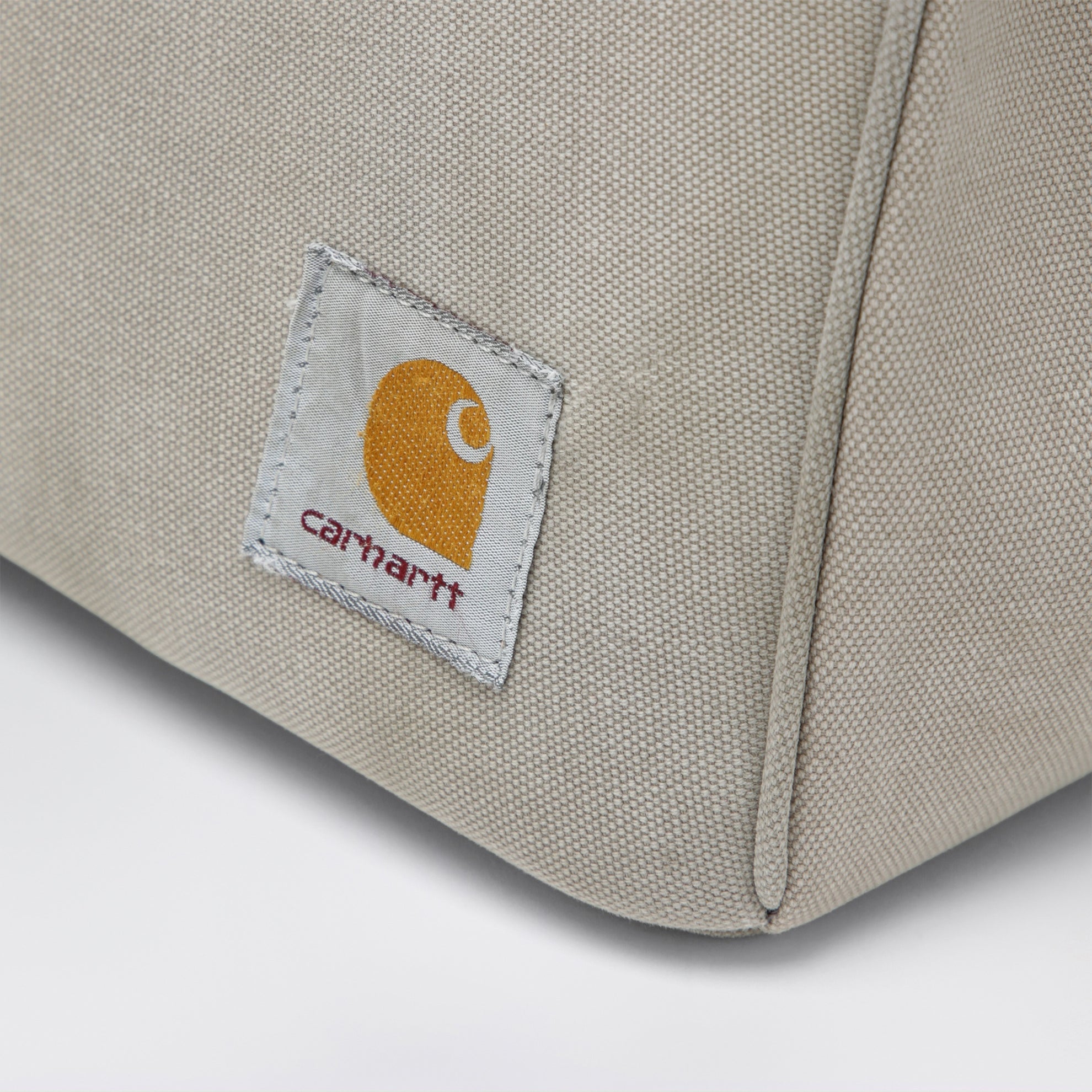 Graue Tasche aus recyceltem Vintage-Carhartt-Stoff