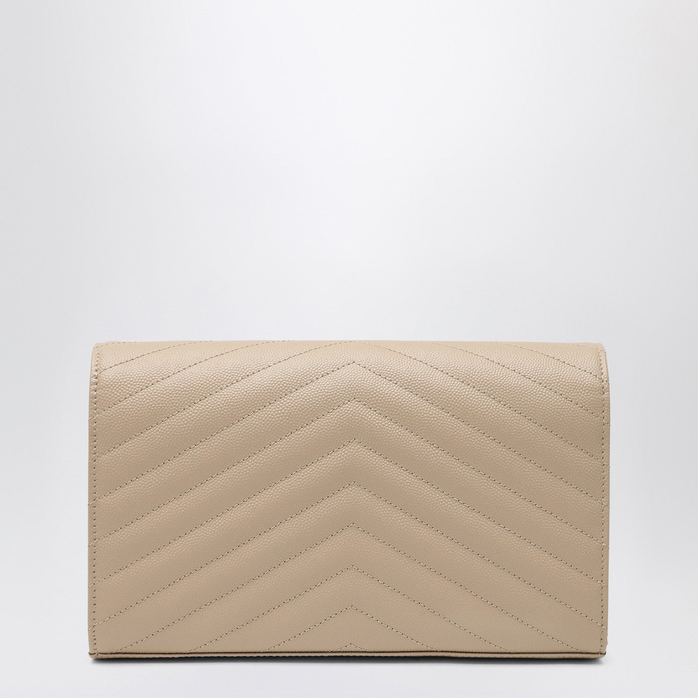 Pochette con catena Cassandre beige