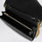 Black Cassandre chain pouch