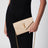 Cassandre chain pouch in dark beige