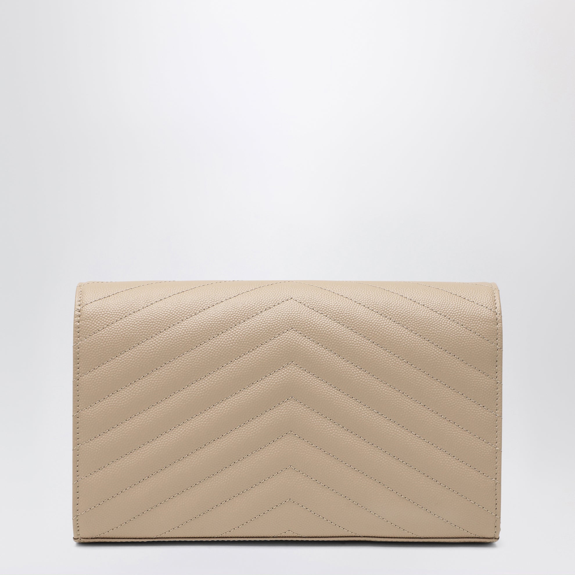 Cassandre chain pouch in dark beige