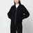 Black Xtra Cute zip-up cardigan in cashmere
