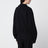 Black Xtra Cute zip-up cardigan in cashmere