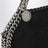 Sac Tote micro Falabella noir