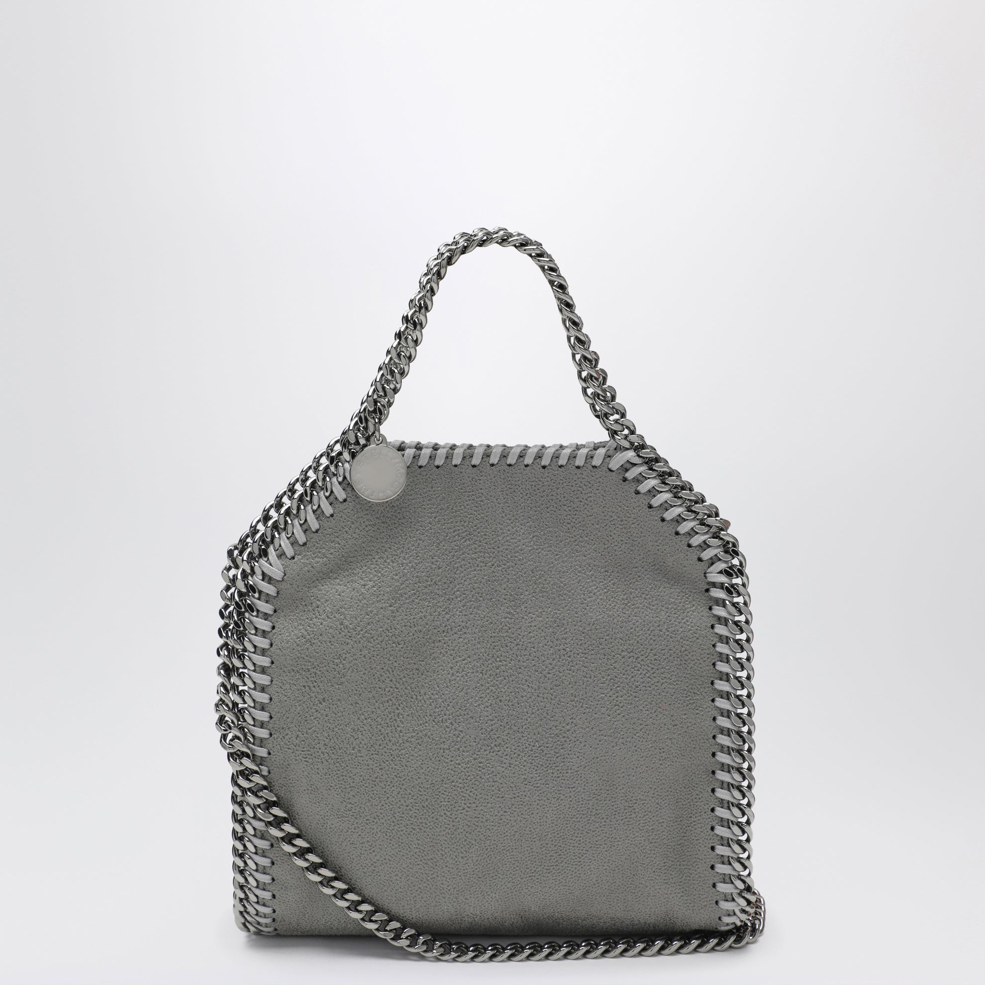 Borsa Tote micro Falabella grigia chiara