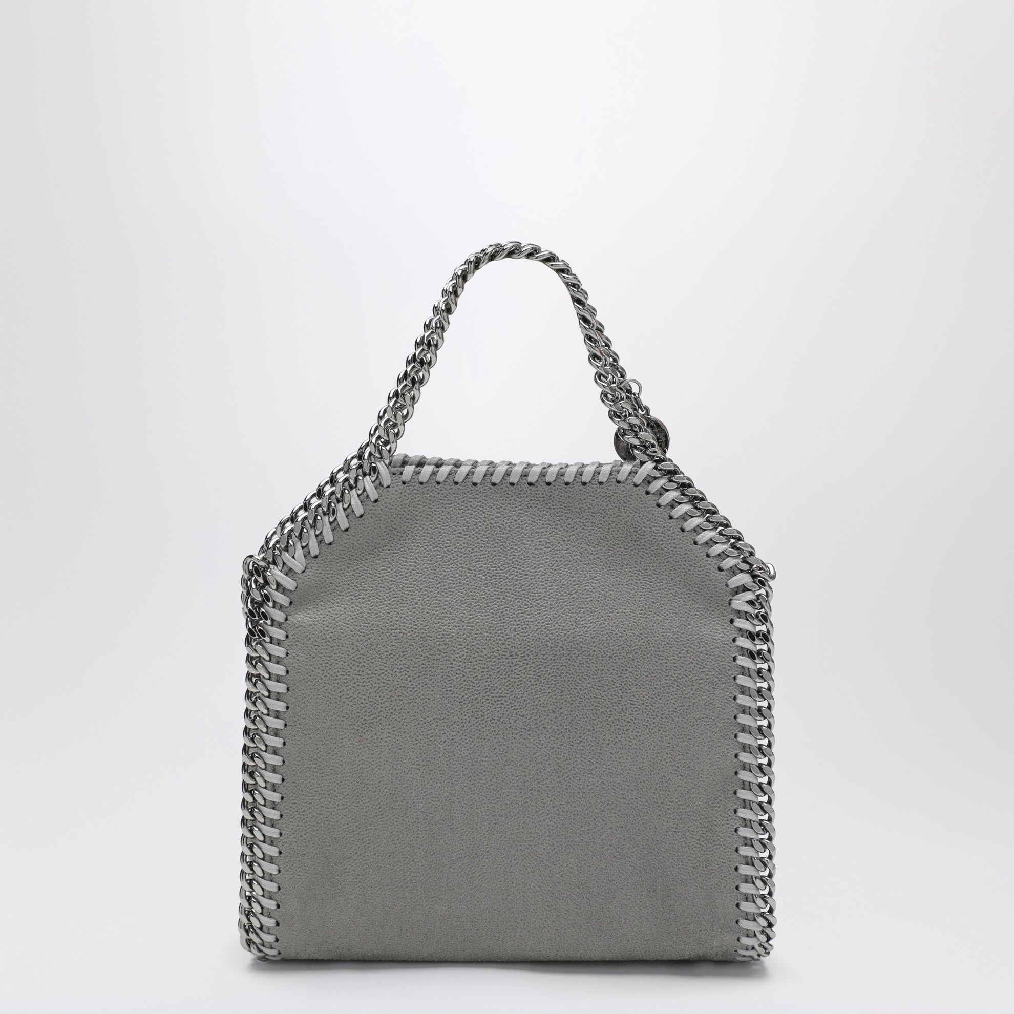Borsa Tote micro Falabella grigia chiara
