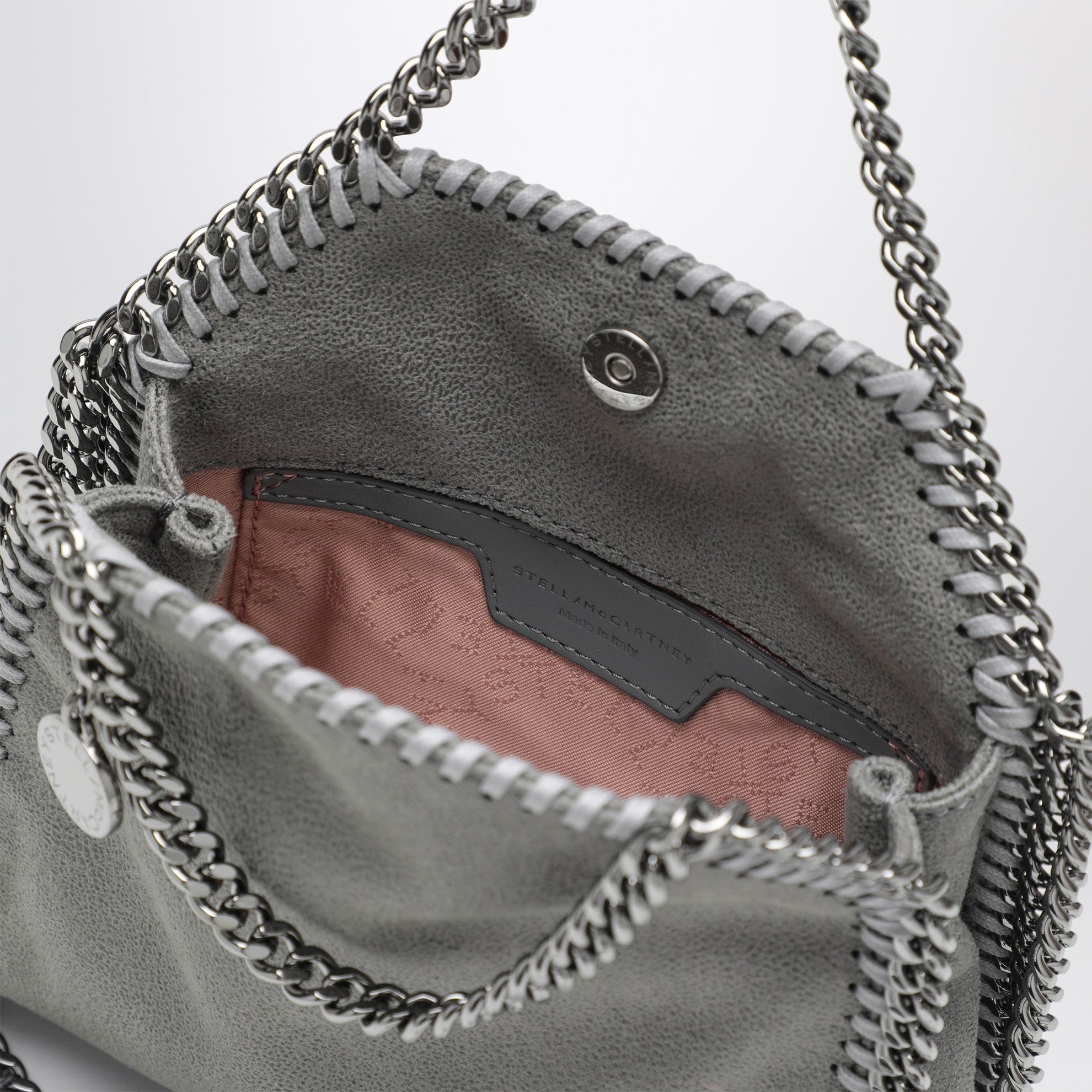 Borsa Tote micro Falabella grigia chiara