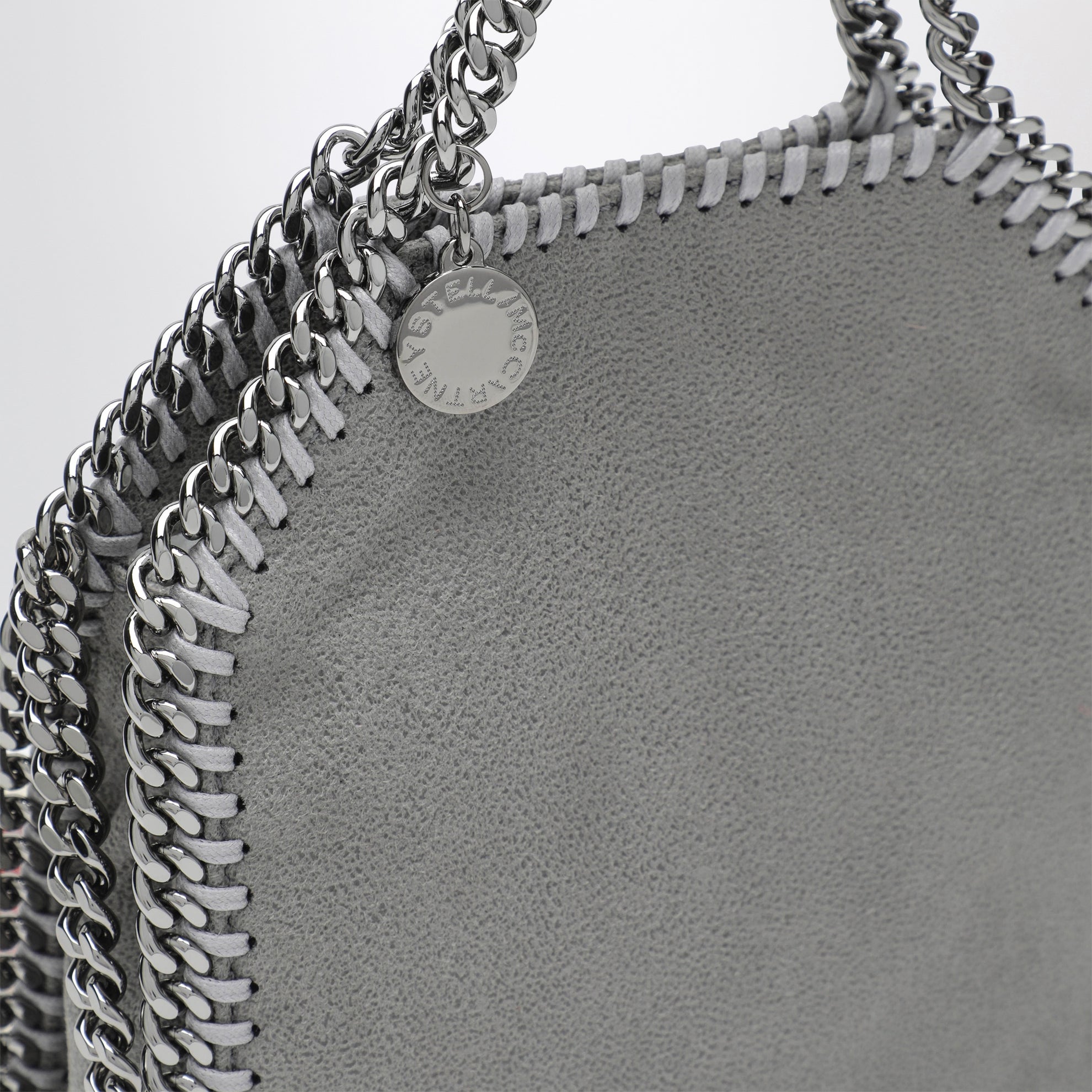 Borsa Tote micro Falabella grigia chiara