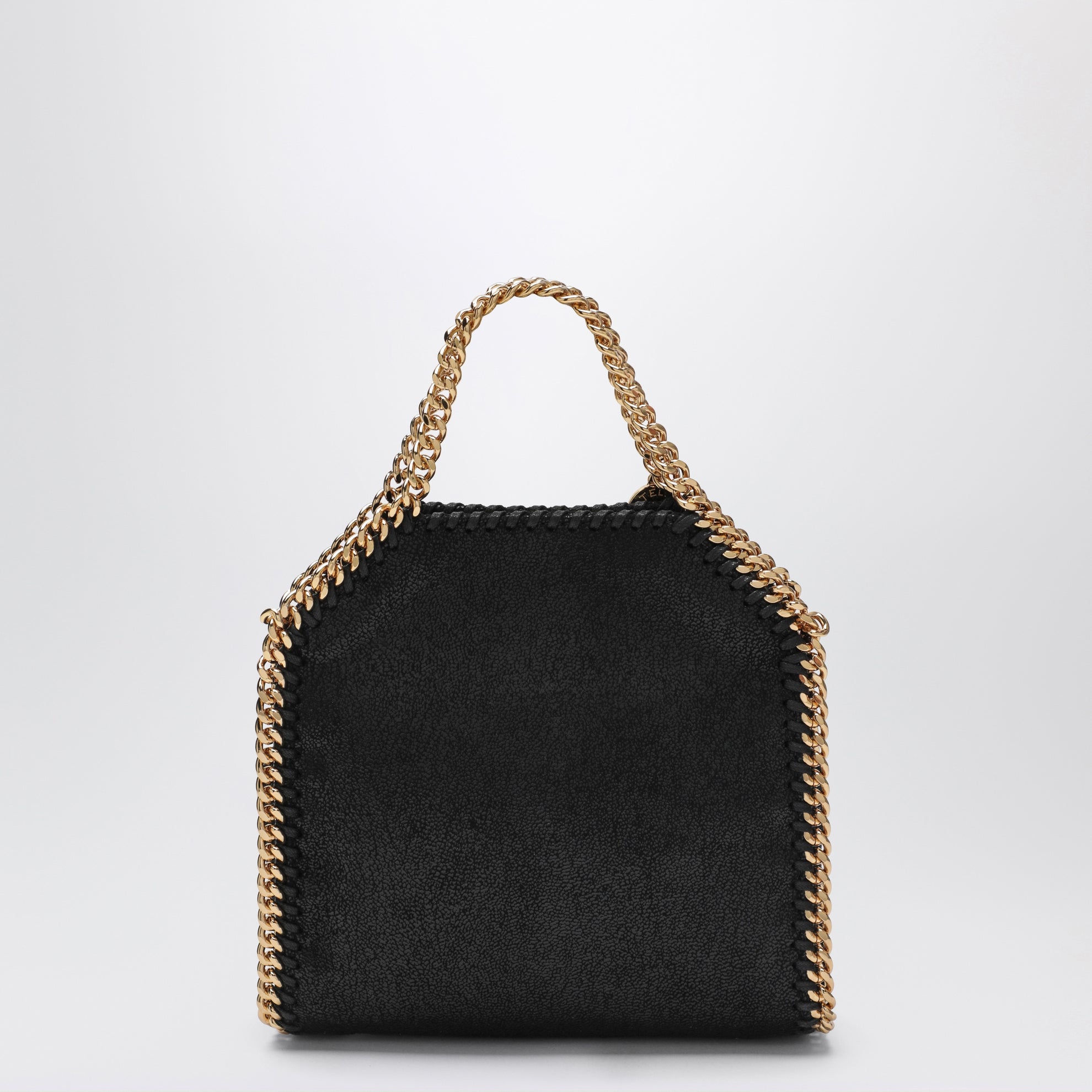 Schwarze micro Tasche Falabella