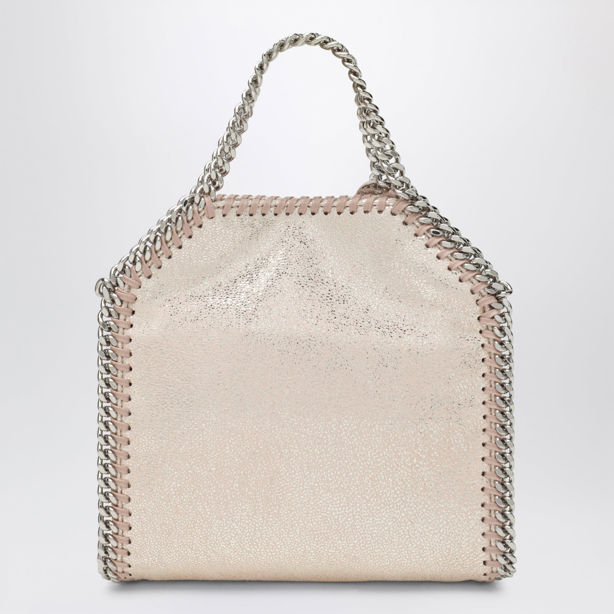 Micro Falabella Tote Bag in Hellrosa