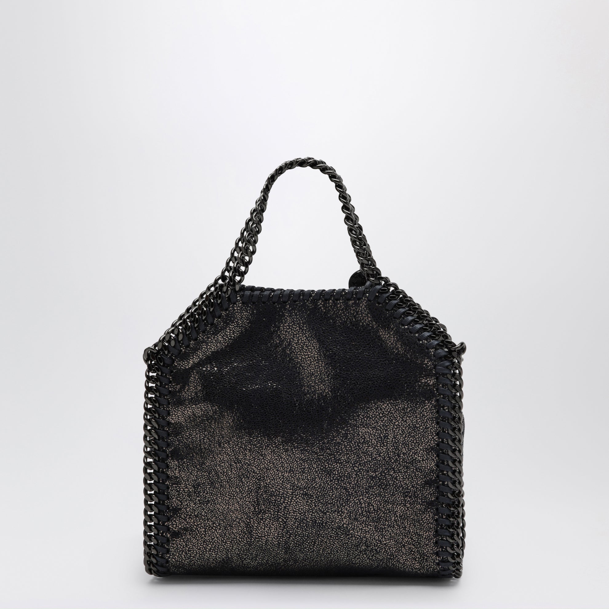 Micro Falabella Tote Bag in Dunkelmarineblau