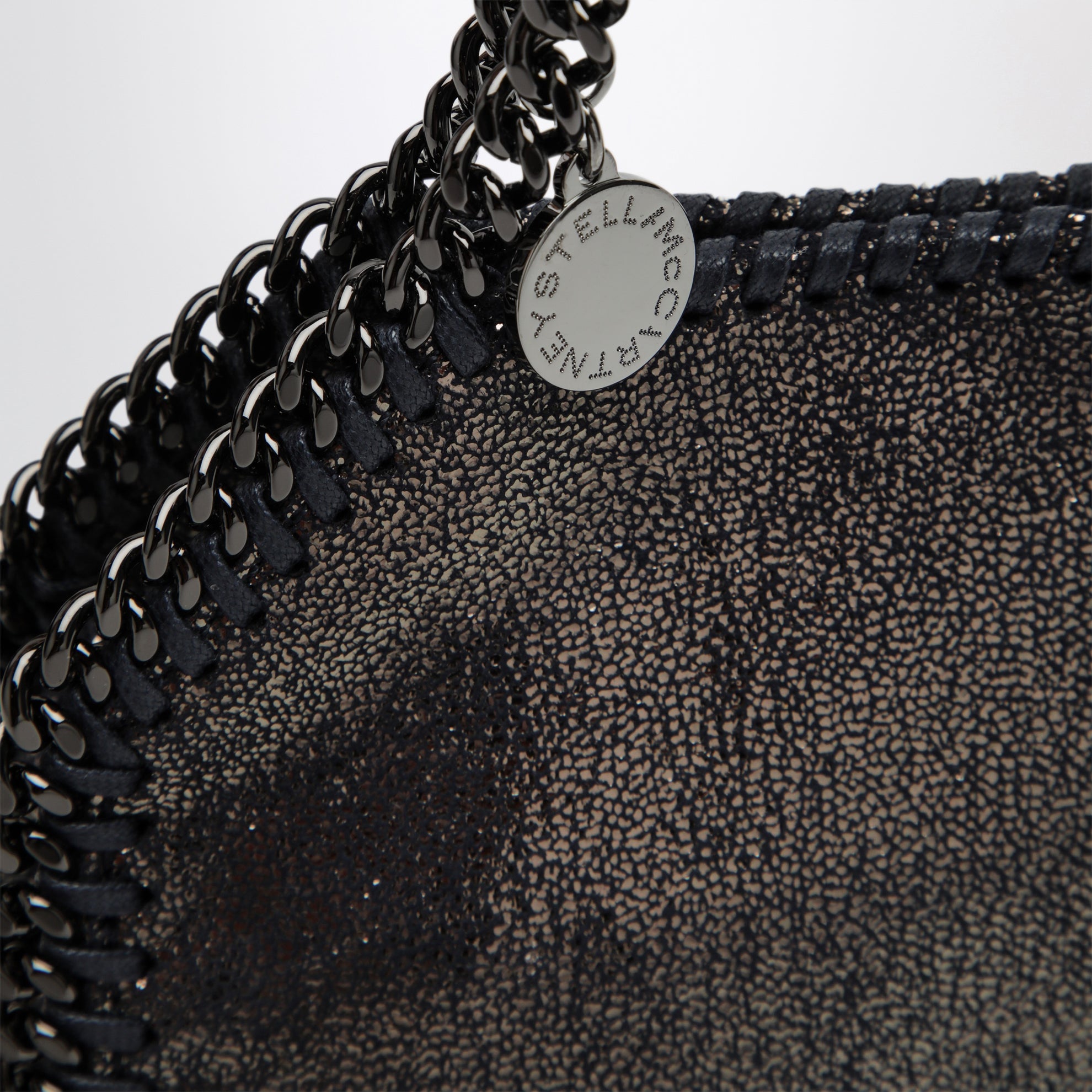 Micro Falabella Tote Bag in Dunkelmarineblau