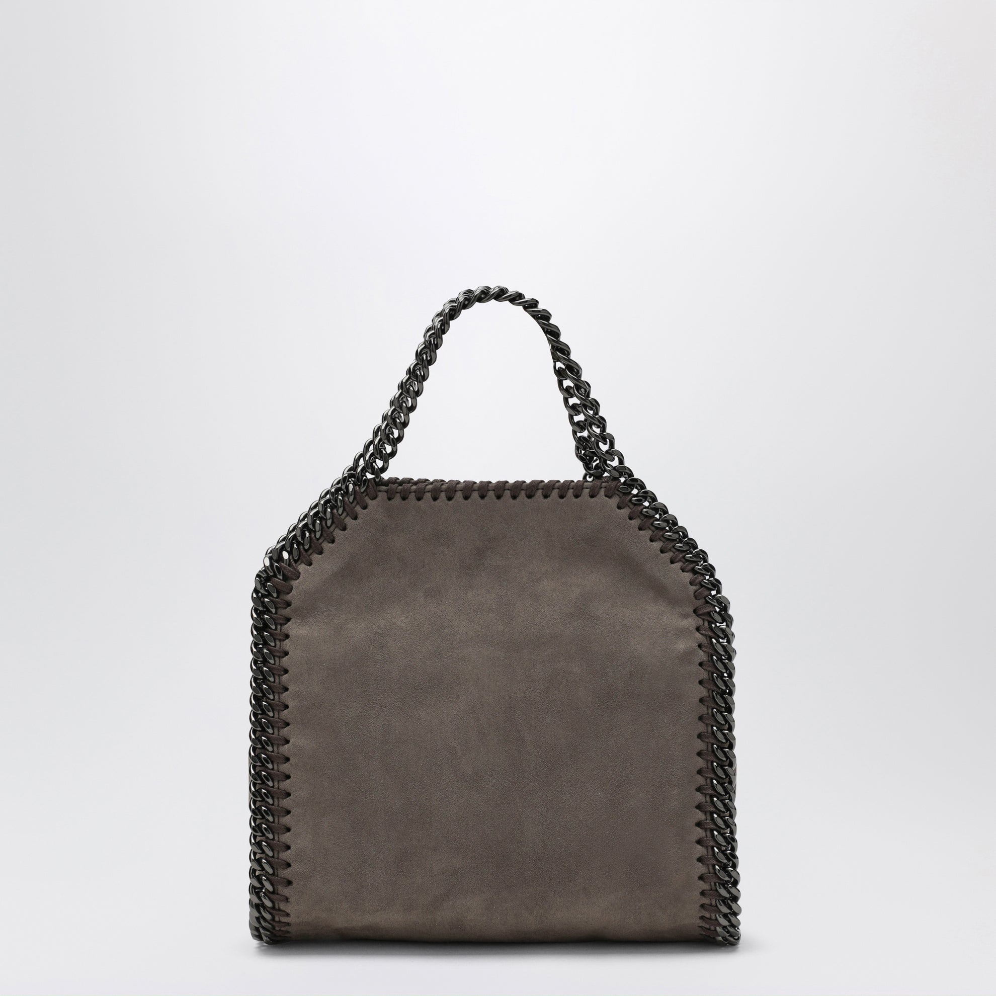 Falabella dark taupe mini tote bag