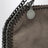 Falabella dark taupe mini tote bag