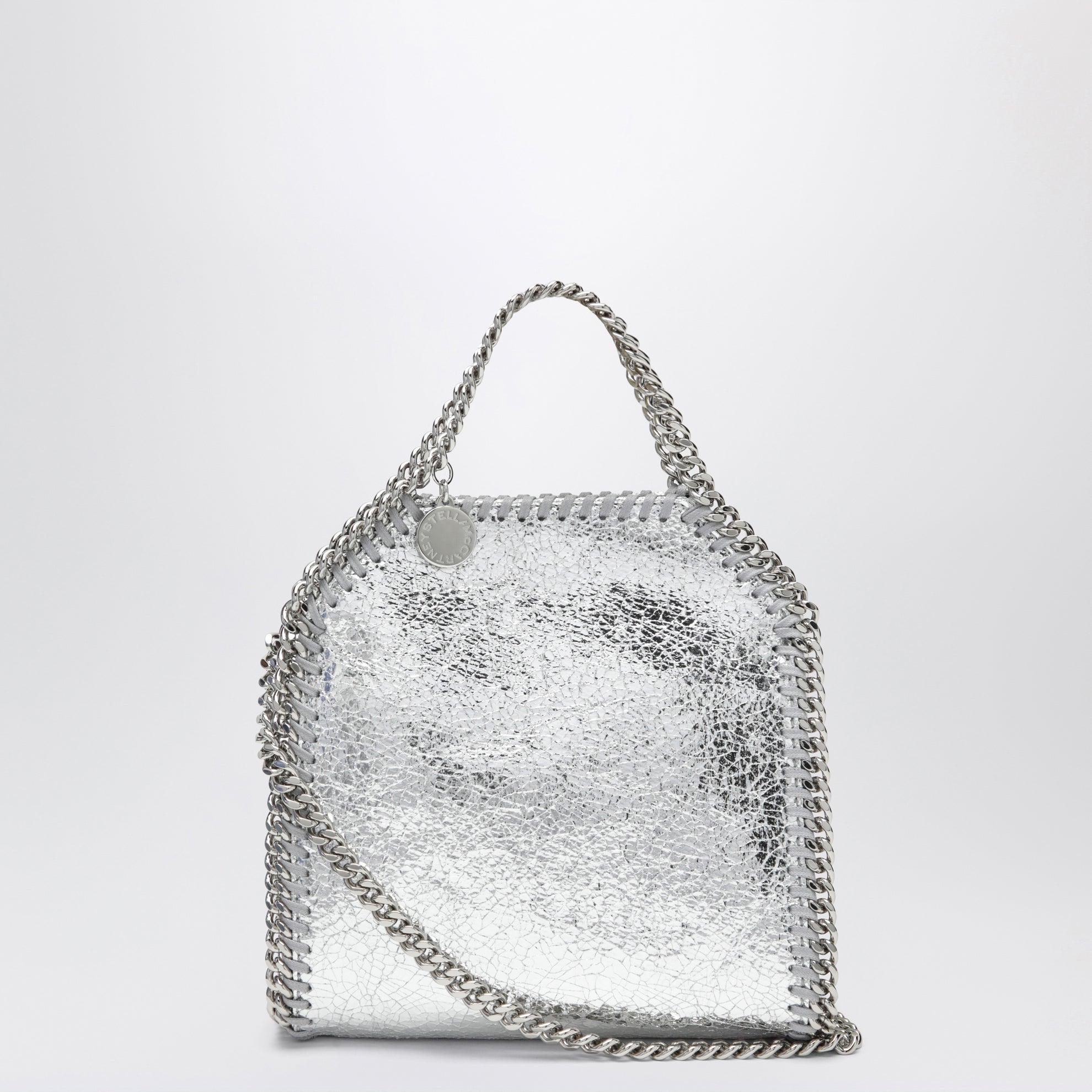 Sac cabas micro Falabella argent