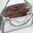 Sac cabas micro Falabella argent