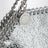 Sac cabas micro Falabella argent