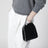 Falabella mini tote bag in black crystal mesh
