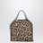 Micro sac tote Falabella à motif léopard
