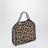 Micro sac tote Falabella à motif léopard