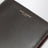 East/West brown and burgundy leather wallet