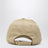 Casquette de baseball beige avec patch logo