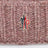 Berretto rosa ciliegia in misto alpaca a costine