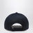 Cappello da baseball con patch in cotone blu