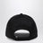 Schwarze Baseballkappe aus Baumwolle mit Patch