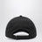 Schwarze Baseballkappe mit Logo-Patch