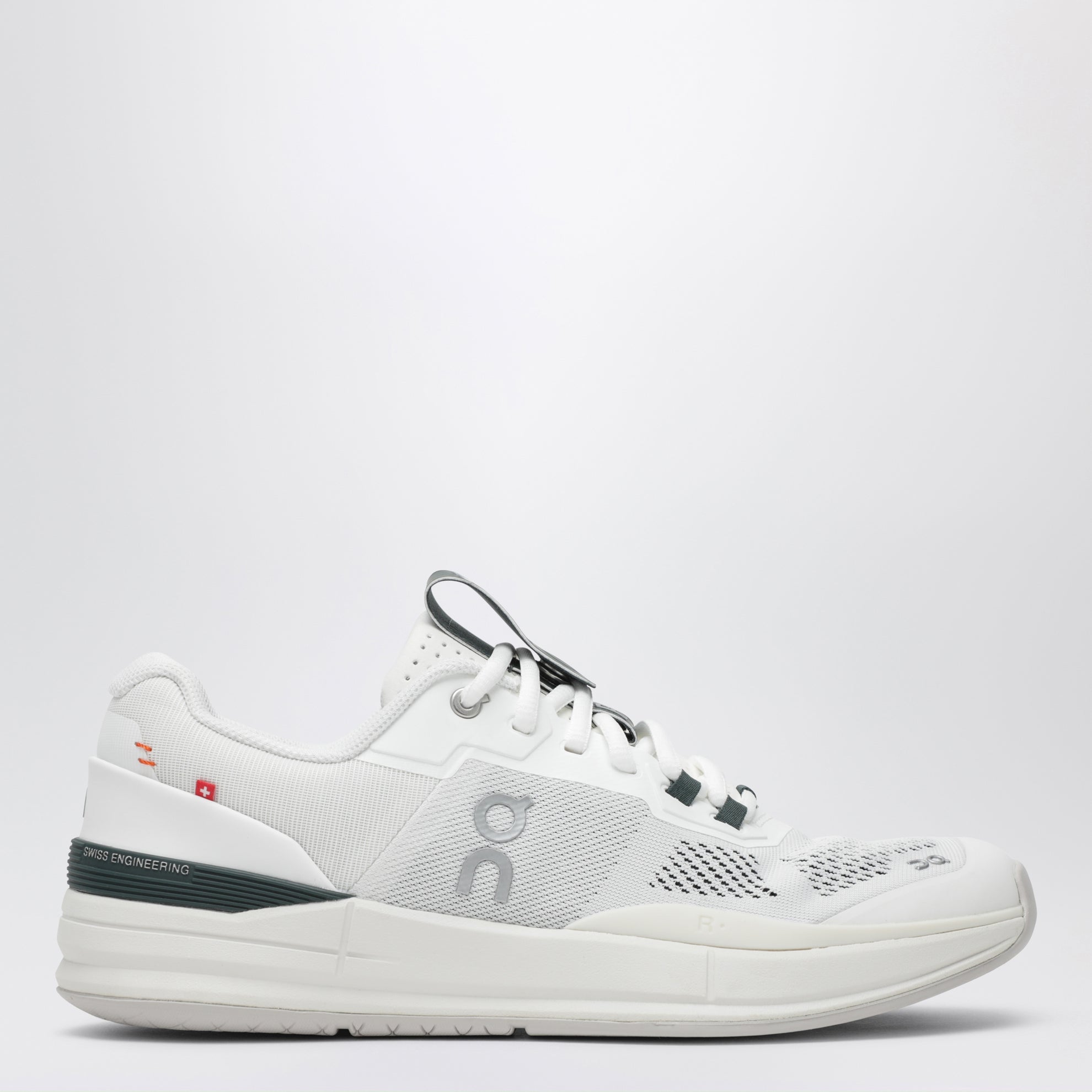 Scarpe da tennis THE ROGER Pro in mesh bianco e verde