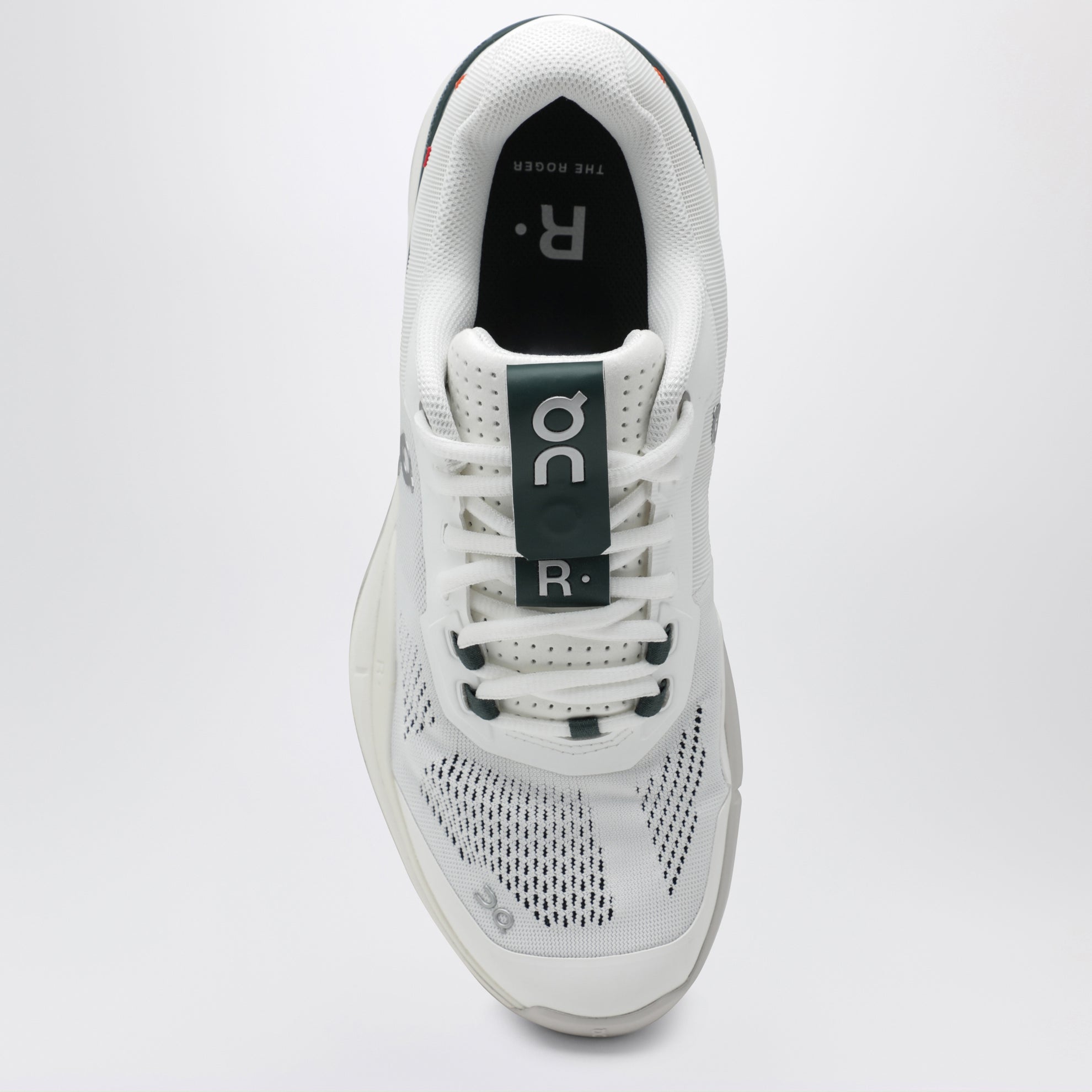 Scarpe da tennis THE ROGER Pro in mesh bianco e verde