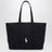 Borsa tote Big Pony in cotone blu navy