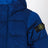 Elektrisch blauer Reißverschlussjacke