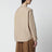 Chemise beige à double col