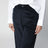 Pantalone blu notte in velluto a costine